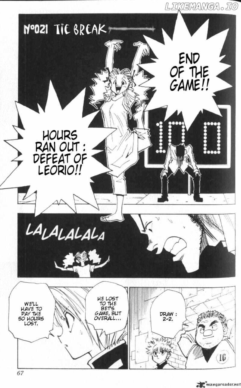 Hunter x Hunter, Chapter 21 image 02